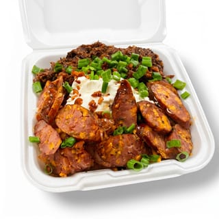 Chopped Beef Baked Potato